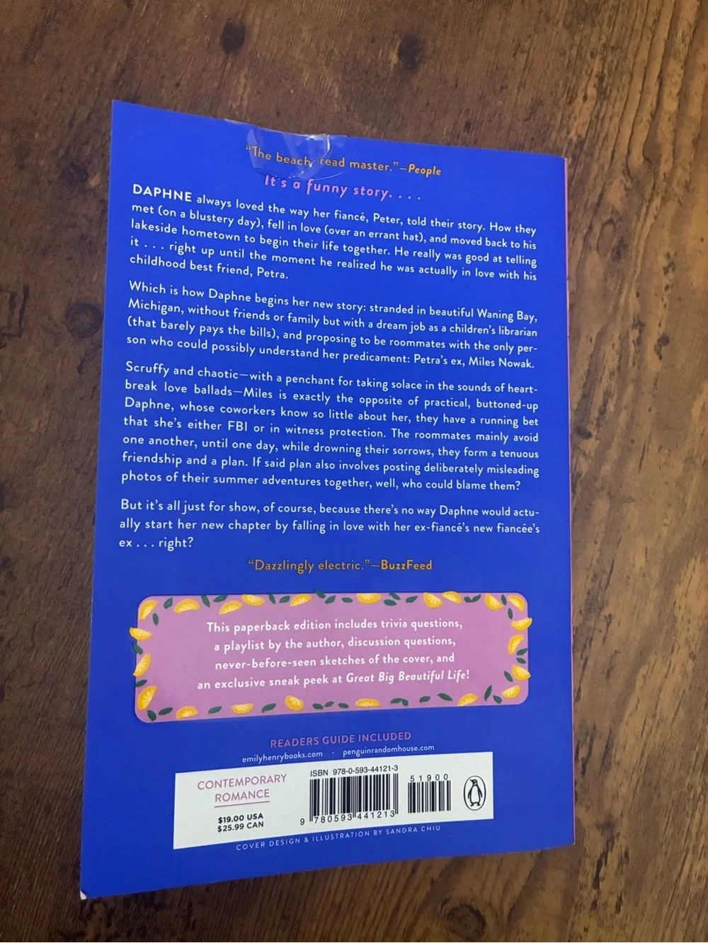 Emily Henry Funny Story Paperback Book